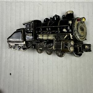 Vintage the Great American Chicago Train 272 belt buckle 1980 Pure Pewter